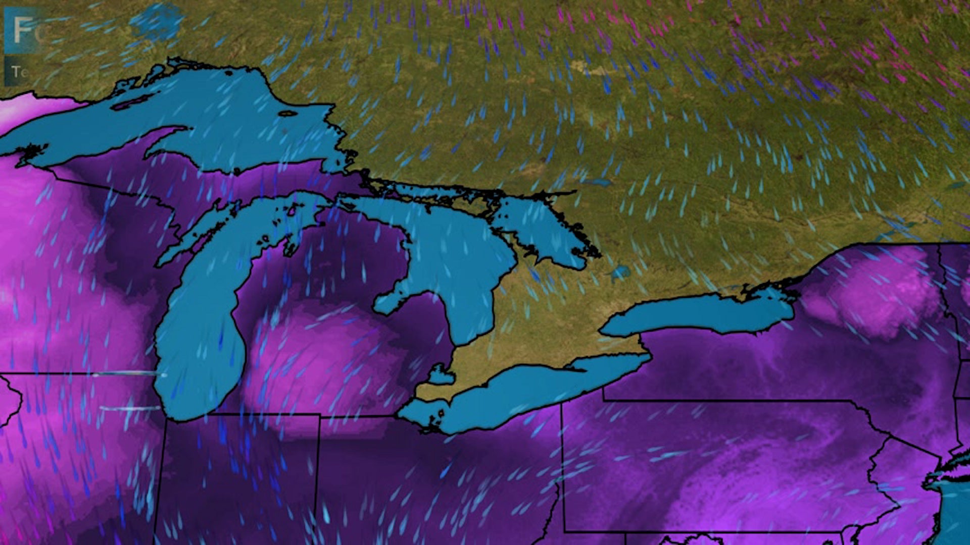 Two Types Of Snowfall To Blanket Eastern Great Lakes Videos from The